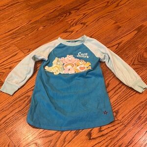 American Girl Girl’s Blue Care Bear Nightgown Size XS (6)